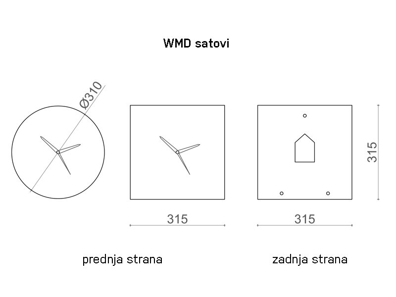 WMD Clocks Numbers/Dash 