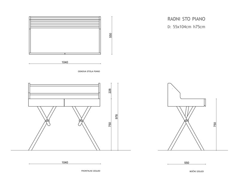 Table Piano