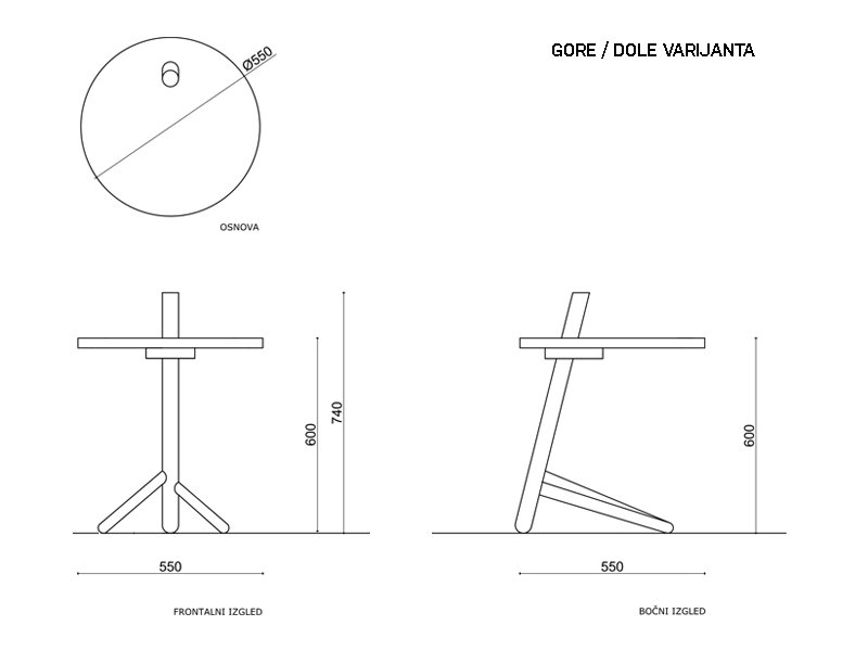 TABLE UP/DOWN  Variant