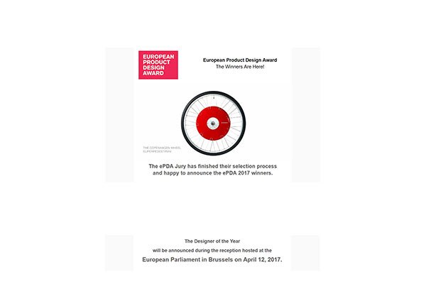 European product design award 2017
