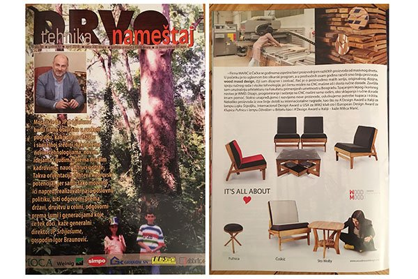 Časopis Drvo tehnika / april 2018.